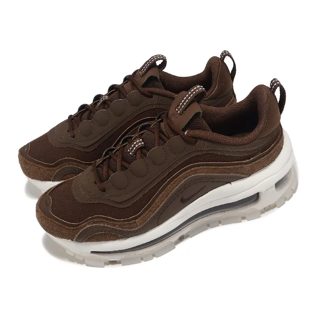 Nike 耐吉 休閒鞋 Wmns Air Max 97 女鞋 米白 子彈 氣墊 復古 奶油底 仿舊 DV1489-141 歷史價格詳細信息