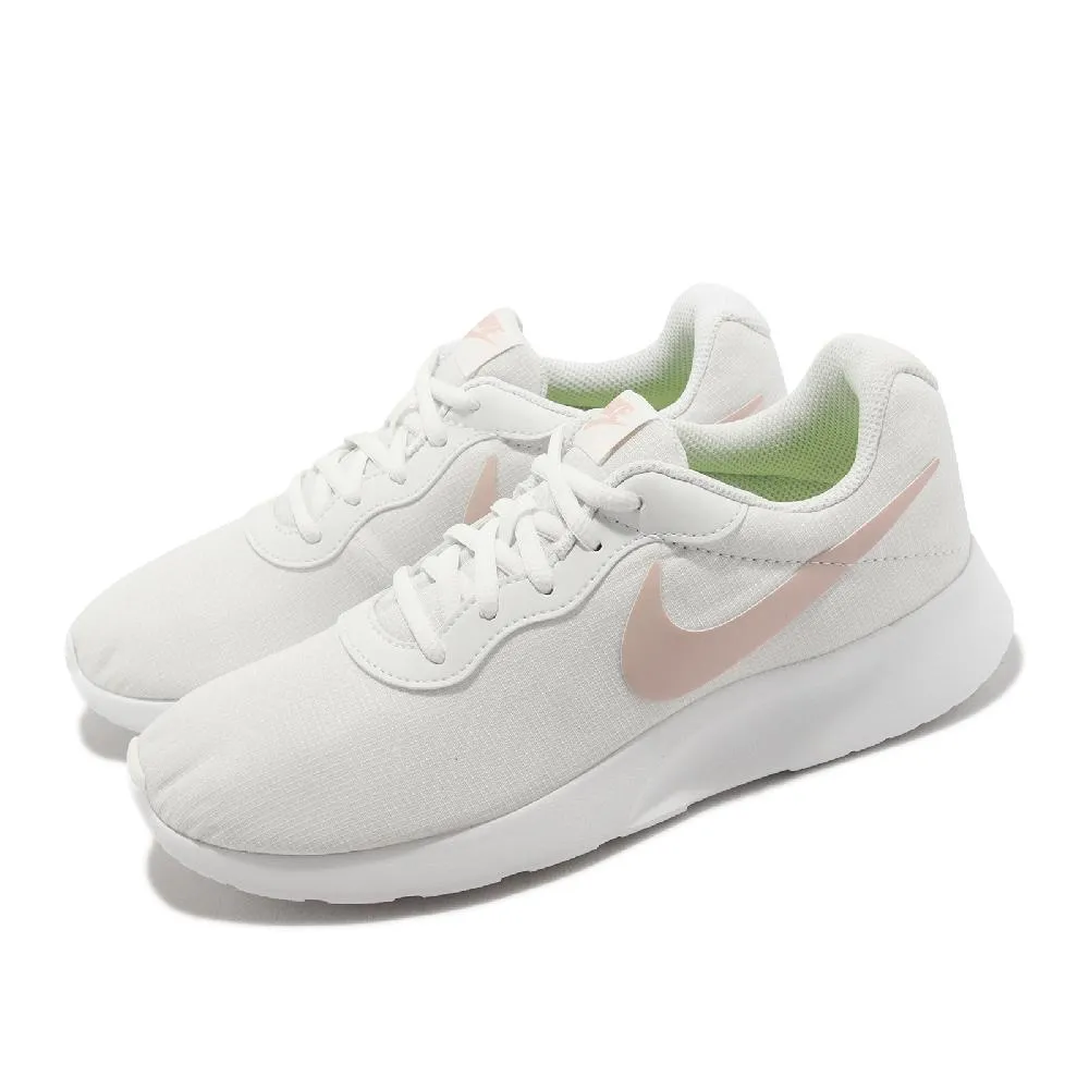 Nike Tanjun Refine 女 粉白 慢跑 訓練 休閒 運動 休閒鞋 DR4495-101 歷史價格詳細信息