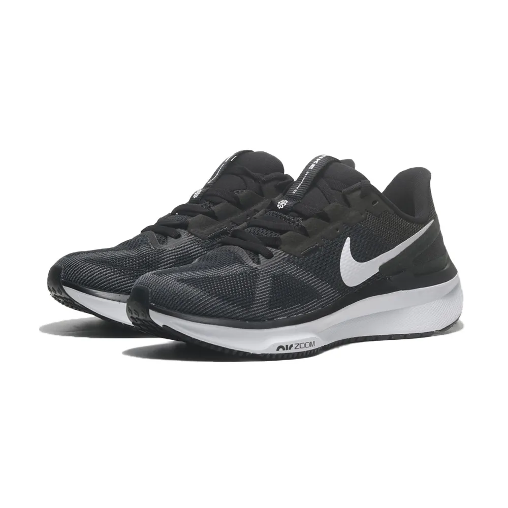 NIKE 慢跑鞋 AIR ZOOM STRUCTURE 25 黑白 基本 運動鞋 男 DJ7883-002 歷史價格詳細信息