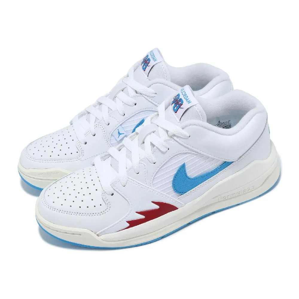 Nike 耐吉 休閒鞋 Jordan Stadium 90 TD 小童鞋 灰 白 小朋友 皮革 麂皮 緩震 魔鬼氈 HF6015-002 歷史價格詳細信息