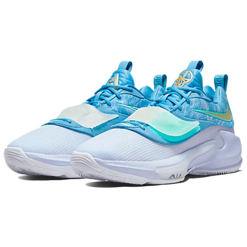 Nike Zoom Freak 3 EP 男 荷蘭藍 明星款 字母哥 運動 包覆 緩震 籃球鞋 DA0695-401 歷史價格詳細信息
