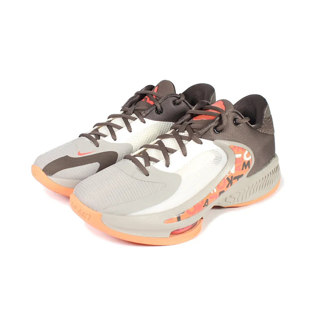 Nike 籃球鞋 Zoom Freak 4 EP 灰 水泥灰 潑墨 字母哥 氣墊 男鞋 【ACS】 DJ6148-004 歷史價格詳細信息