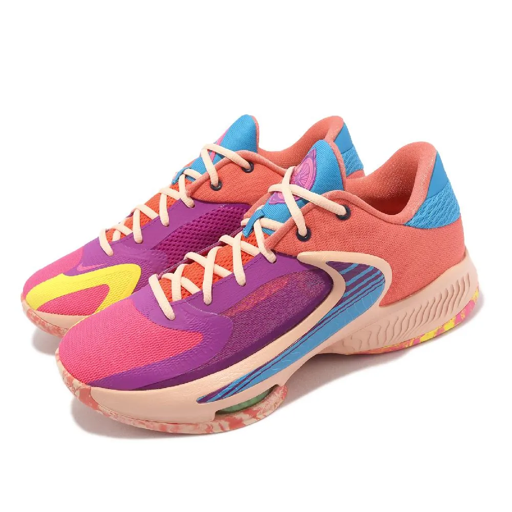 Nike 籃球鞋 Zoom Freak 4 EP 灰 水泥灰 潑墨 字母哥 氣墊 男鞋 【ACS】 DJ6148-004 歷史價格詳細信息
