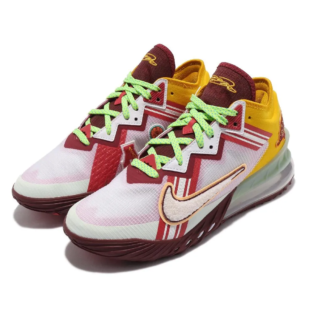 Nike LeBron 18 LOW 低筒 Fireberry Neon 桃紅 藍 籃球鞋 LBJ18 詹姆士 LBJ 歷史價格詳細信息
