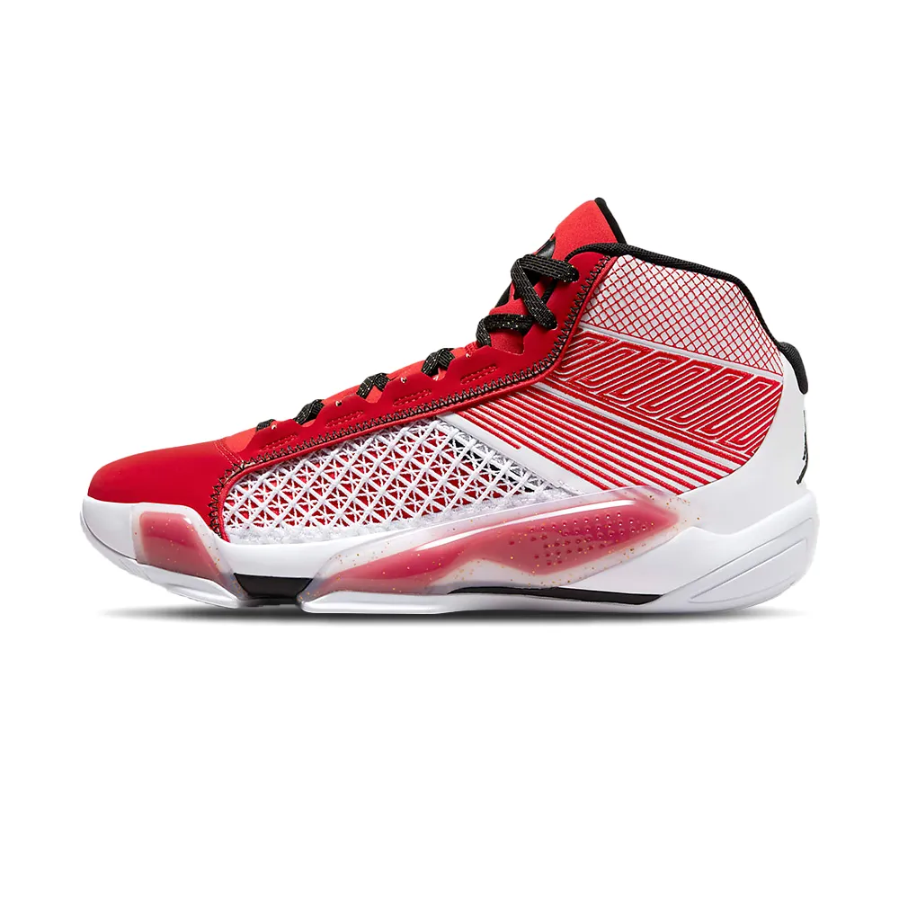 Nike Air Jordan XXXVIII PF 籃球鞋 大學紅白 高筒 緩震 運動鞋 男鞋 DZ3355-100 歷史價格詳細信息