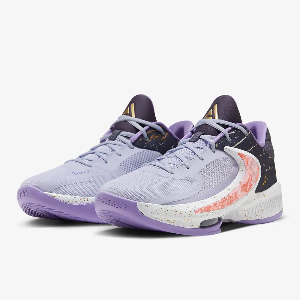 Nike Zoom Freak 4 Asw Ep 男 藍紫黑 潑墨 籃球 訓練 休閒 籃球鞋 DV1180-500 歷史價格詳細信息