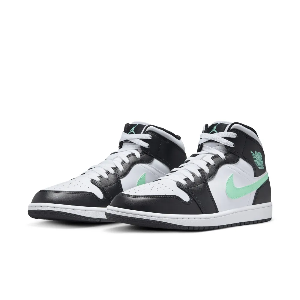 【NIKE】AIR JORDAN 1 MID 男鞋 籃球鞋 白灰色-DQ8426104 歷史價格詳細信息