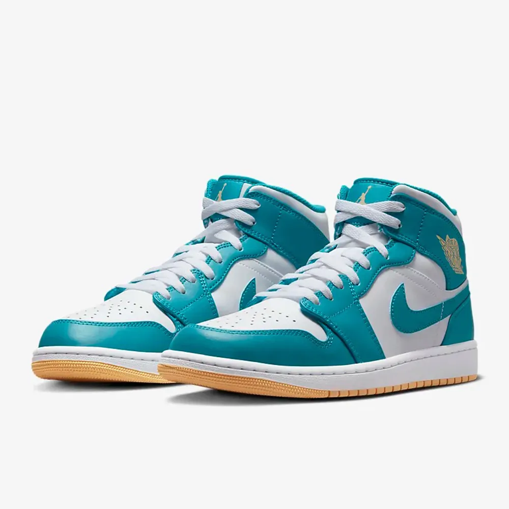 Nike Air Jordan 1 Mid 男 深藍 AJ1 黑曜石 經典 喬丹 運動 休閒鞋 554724-174 歷史價格詳細信息