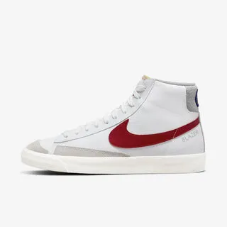 Nike 休閒鞋 Blazer Mid 77 白 紅 藍 男鞋 皮革 復古 運動鞋 【ACS】 CW7073-100 歷史價格詳細信息