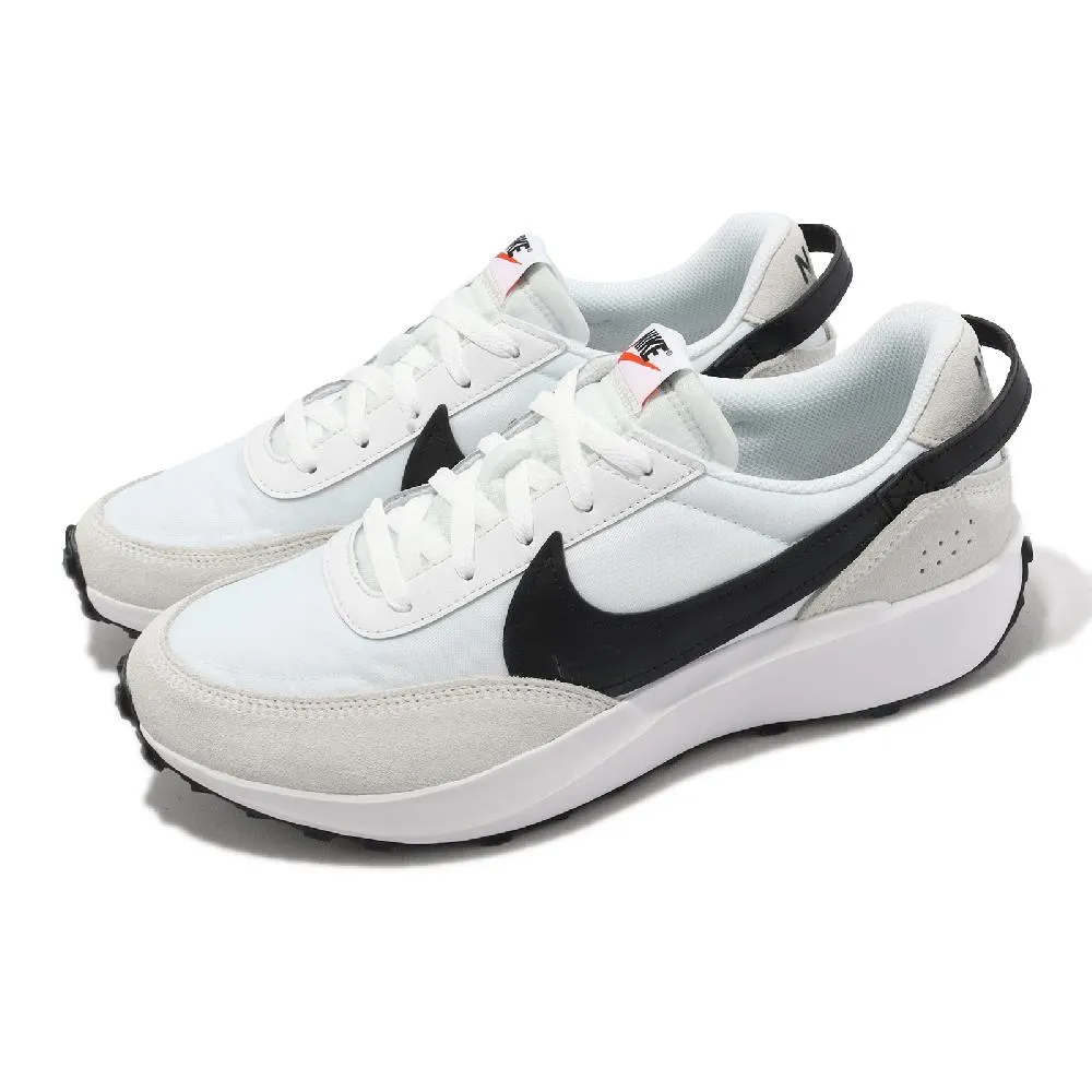 Nike 休閒鞋 Waffle Debut Swoosh 白 藍 紅 復古 男鞋 運動鞋【ACS】 DV0527-001 歷史價格詳細信息