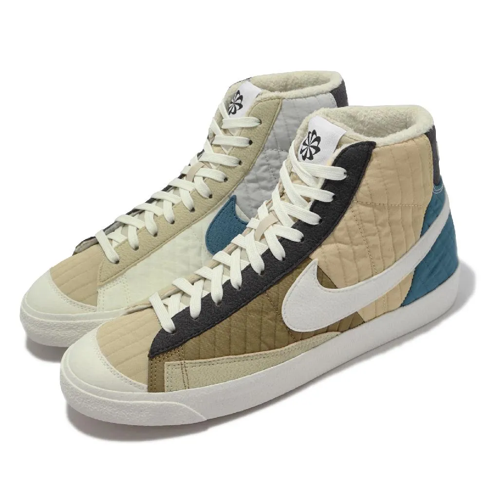 Nike Blazer MID 77 LX 男鞋 深藍色 高筒 鴛鴦 積木 拼接 休閒鞋 DQ5080-001 歷史價格詳細信息