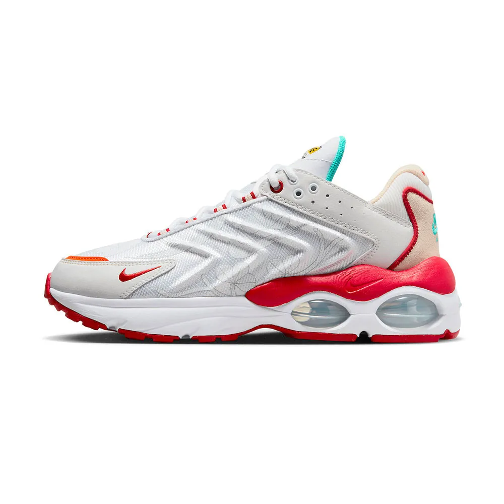 Nike Air Max TW [FD4318-161] 男 休閒鞋 運動 慢跑 氣墊 透氣 復古 放射線條 新年 白紅 歷史價格詳細信息