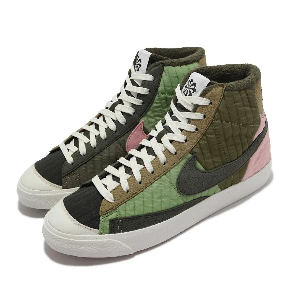 NIKE 休閒鞋 運動鞋 BLAZER MID 77 EMB 男 DD8025100 白藍橘 DD8025101 黑紅灰 歷史價格詳細信息