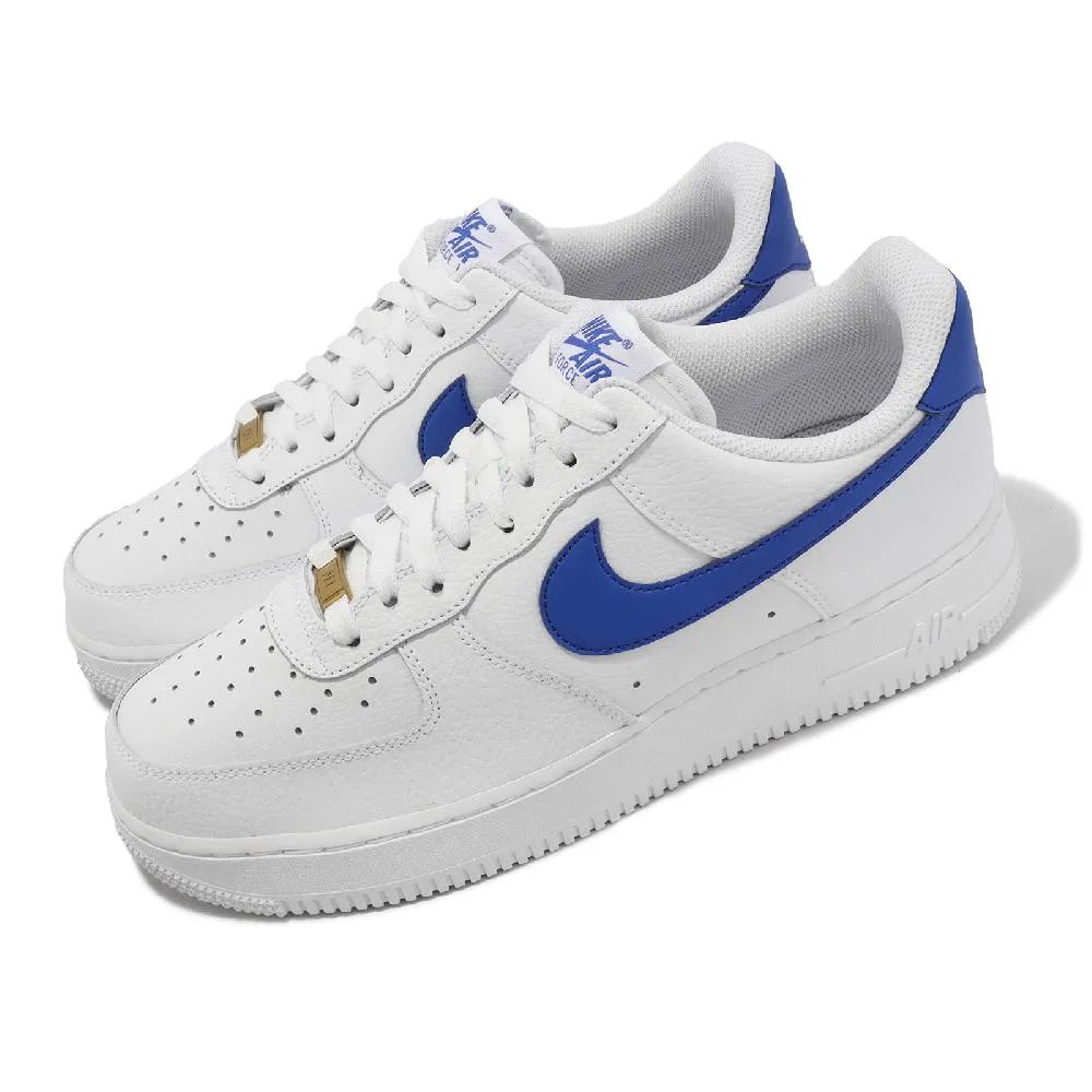 Nike 耐吉 休閒鞋 Air Force 1 07 LO 男鞋 白 藍 AF1 皮革 低筒 DM2845-100 歷史價格詳細信息