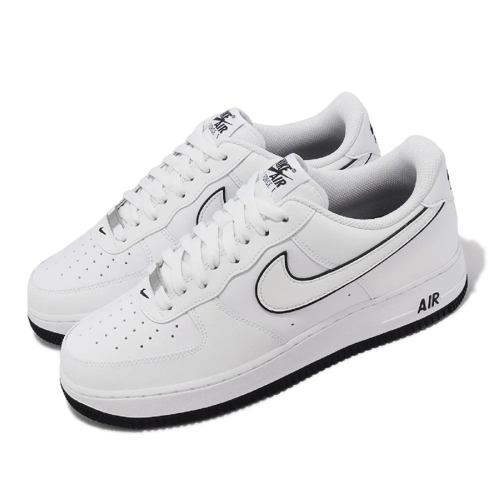 Nike 耐吉 休閒鞋 Air Force 1 07 LO 男鞋 白 藍 AF1 皮革 低筒 DM2845-100 歷史價格詳細信息