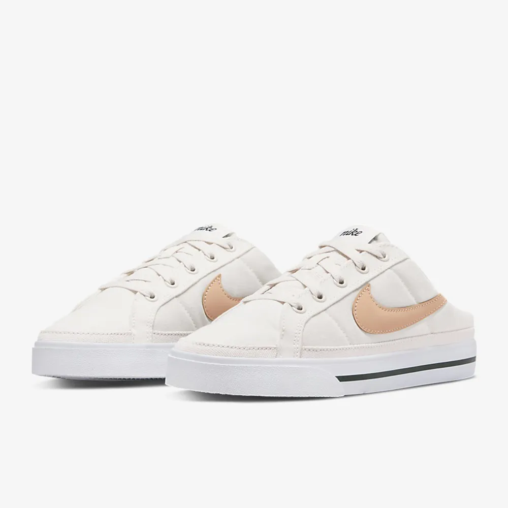Nike 穆勒鞋 Wmns Court Legacy Mule 女鞋 白 帆布 復古 懶人鞋 休閒鞋 DB3970-100 歷史價格詳細信息