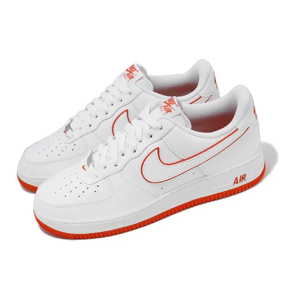 Nike 耐吉 休閒鞋 Air Force 1 07 LO 男鞋 白 藍 AF1 皮革 低筒 DM2845-100 歷史價格詳細信息