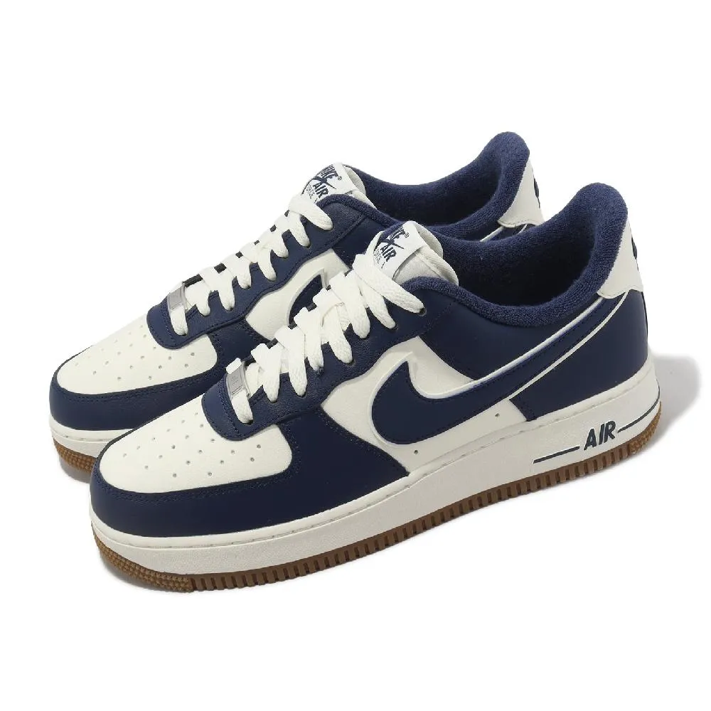 Nike 耐吉 休閒鞋 Air Force 1 07 LO 男鞋 白 藍 AF1 皮革 低筒 DM2845-100 歷史價格詳細信息