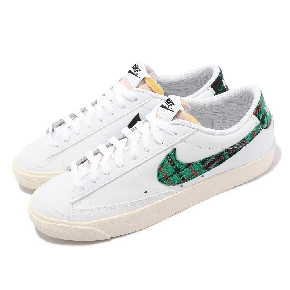 Nike 休閒鞋 Blazer Low 77 PRM 白 綠 低筒 男鞋 女鞋 【ACS】 DO9799-100 歷史價格詳細信息