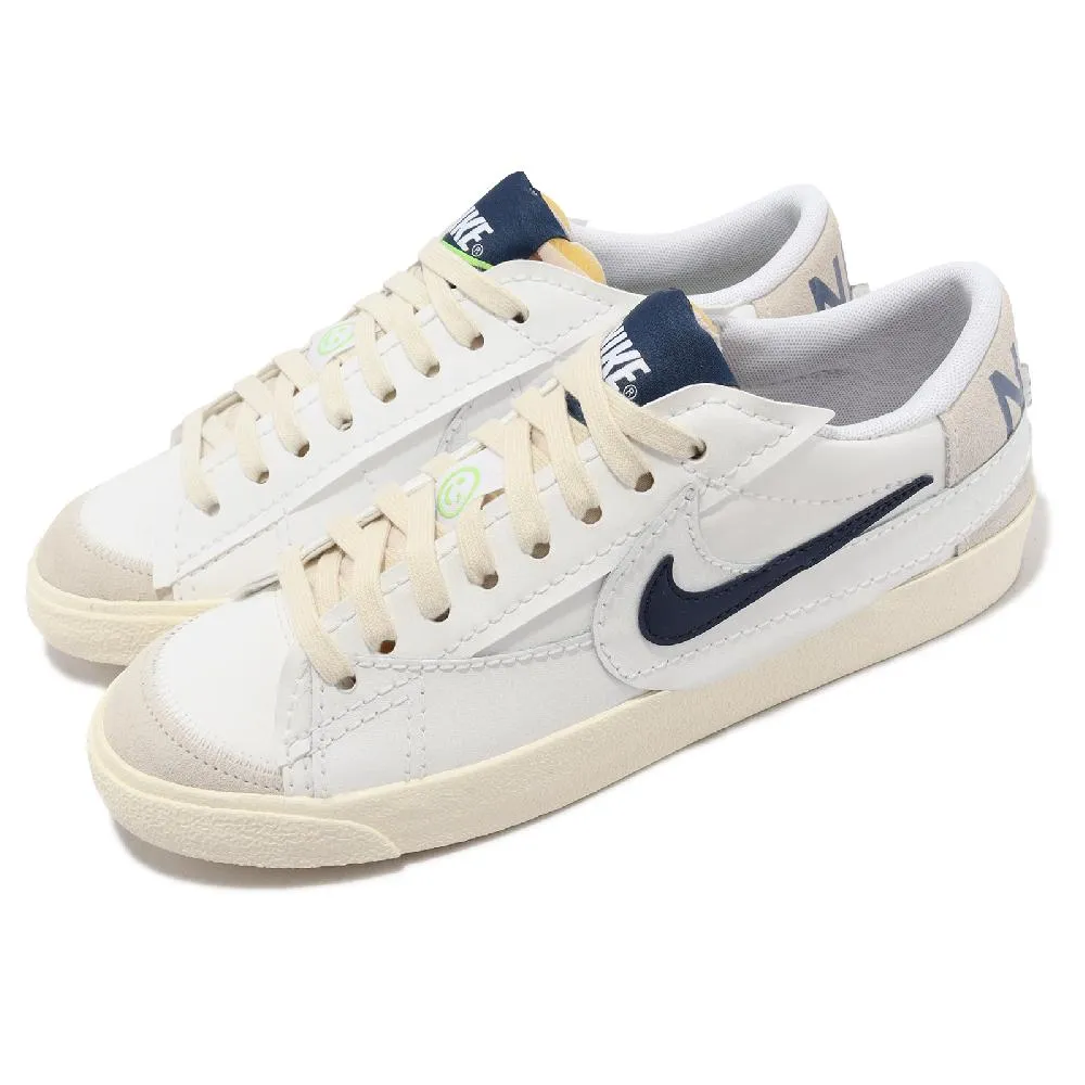 Nike 休閒鞋 Blazer Low 77 SE 白 綠藍 雙勾 解構 低筒 男鞋【ACS】 DO9777-001 歷史價格詳細信息