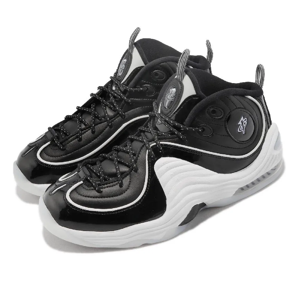 Nike Air Penny 2 Black Patent 男 黑白 氣墊 運動 休閒 籃球鞋 DV0817-001 歷史價格詳細信息