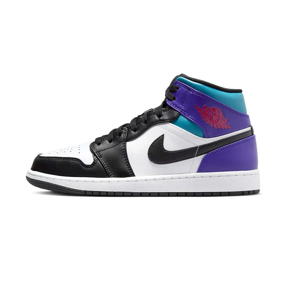 Nike Air Jordan 1 Mid 男鞋 紫 金黃色 Lakers 湖人配色 高筒 1代 喬丹 DQ8426-517 歷史價格詳細信息
