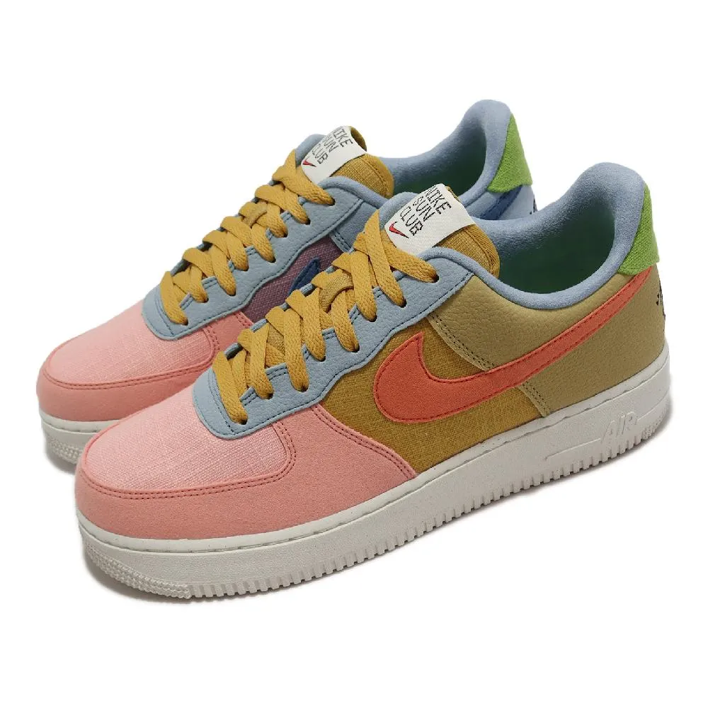 Nike 耐吉 休閒鞋 Air Force 1 07 LO 男鞋 白 藍 AF1 皮革 低筒 DM2845-100 歷史價格詳細信息