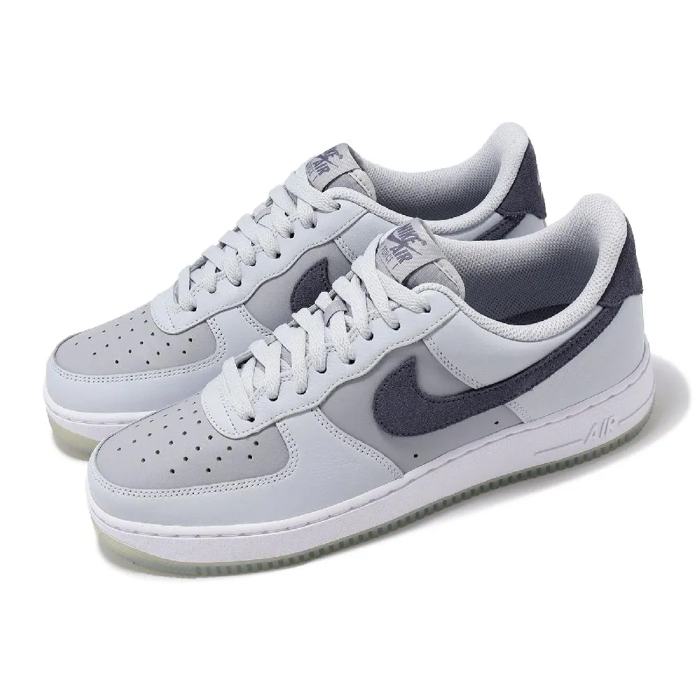 NIKE 男 休閒鞋 AIR FORCE 1 07 LV8 經典 皮革 白綠 絨毛 奶油底 - DO5220-131 歷史價格詳細信息