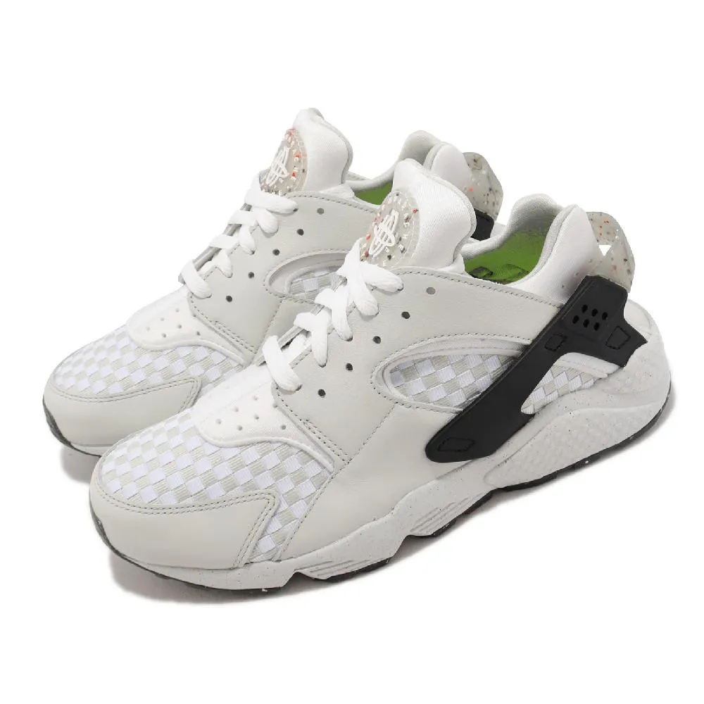 NIKE 休閒鞋 武士鞋  HUARACHE RUN GS 全白 網布 皮革 女 654275-110 歷史價格詳細信息