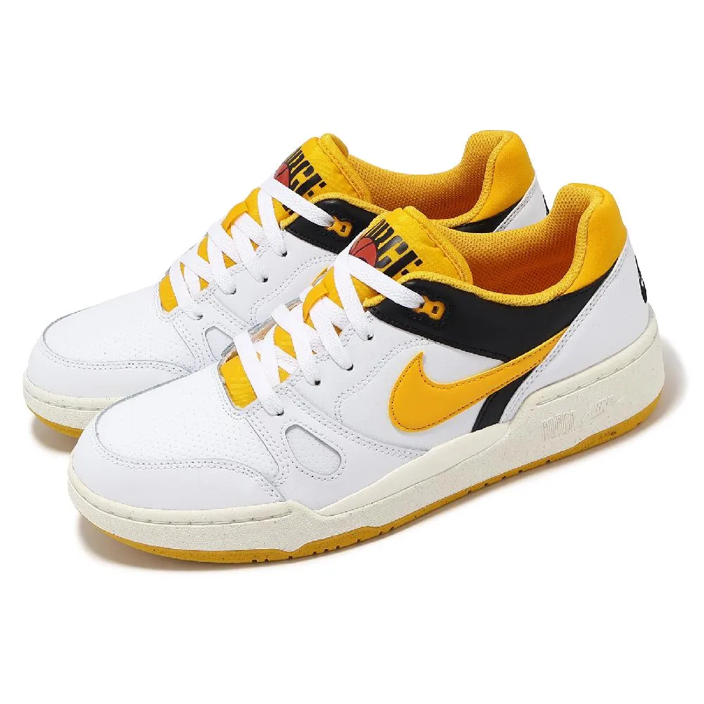 Nike Full Force Low White Black 男 灰白 經典 休閒 運動 休閒鞋 FB1362-101 歷史價格詳細信息