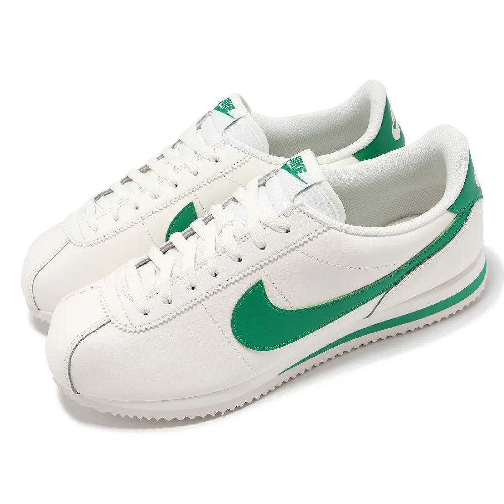 Nike 耐吉 休閒鞋 Cortez 男鞋 白 黑勾 復古 經典 皮革 阿甘鞋 DM4044-100 歷史價格詳細信息