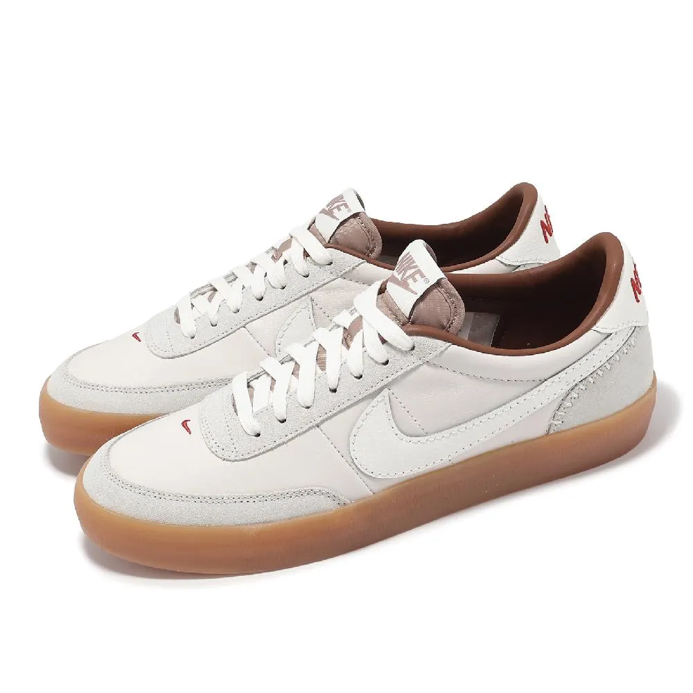 【NIKE】KILLSHOT 2 LEATHER 男鞋 休閒鞋 米白灰-432997128 歷史價格詳細信息