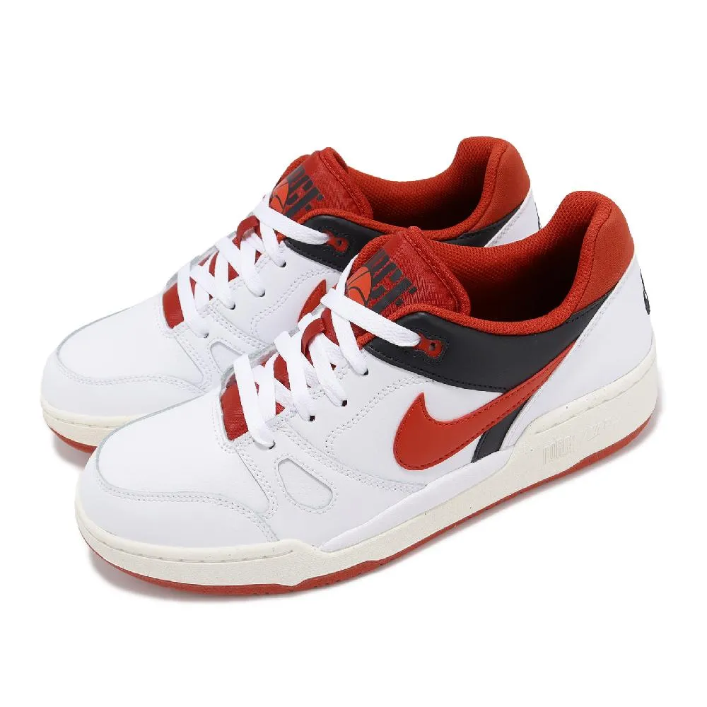 Nike Full Force Low White Black 男 灰白 經典 休閒 運動 休閒鞋 FB1362-101 歷史價格詳細信息