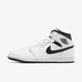 Nike Air Jordan 1 Mid [DQ8426-154] 男 休閒鞋 運動 喬丹 中筒 皮革 AJ1 白藍紫 歷史價格詳細信息