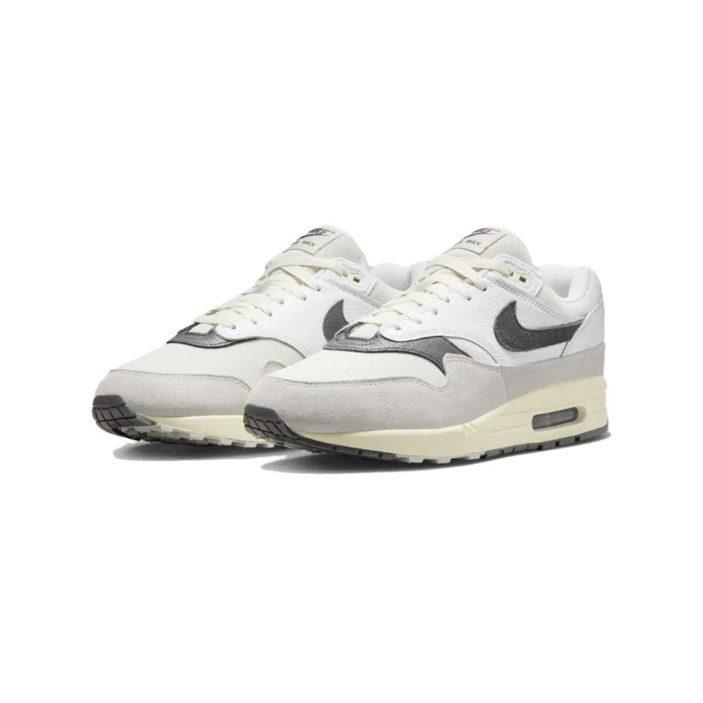 Nike Air Max 1 HJ3498-007 男 休閒鞋 運動 復古 慢跑 經典 氣墊 緩震 舒適 灰白 歷史價格詳細信息