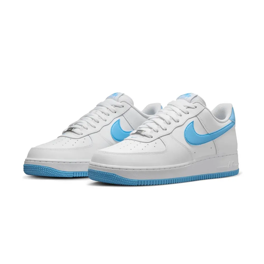 Nike Air Force 1 07 天空藍 白藍 舒適 經典 低筒 休閒鞋 男鞋 FJ4146-114 歷史價格詳細信息