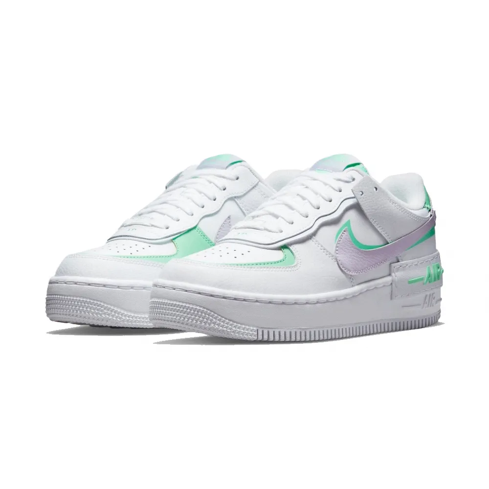 Air Force 1 Shadow 全白 皮革 厚底 休閒運動板鞋 男女鞋 CI0919-100【ADIDAS x NIKE】 歷史價格詳細信息