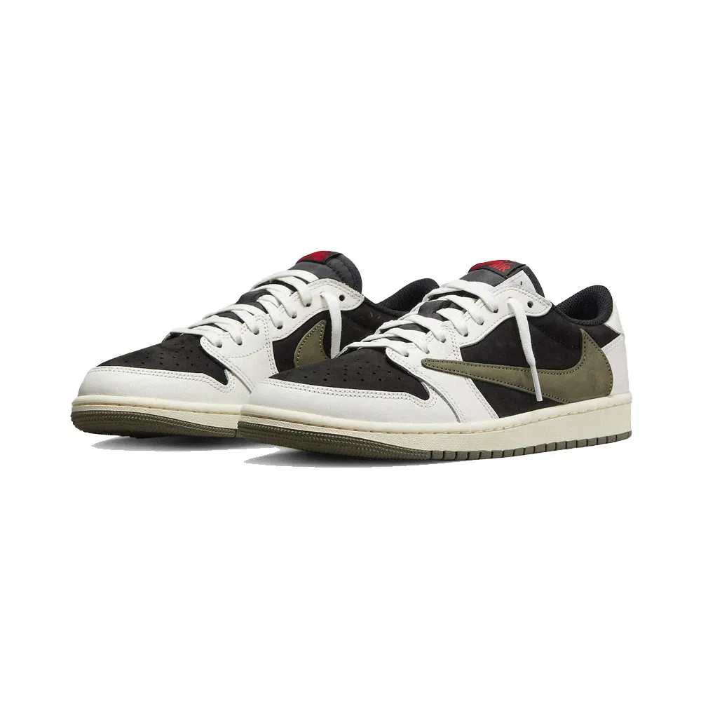 Travis Scott x Air Jordan 1 Low 休閒運動 滑板 男女 歷史價格詳細信息