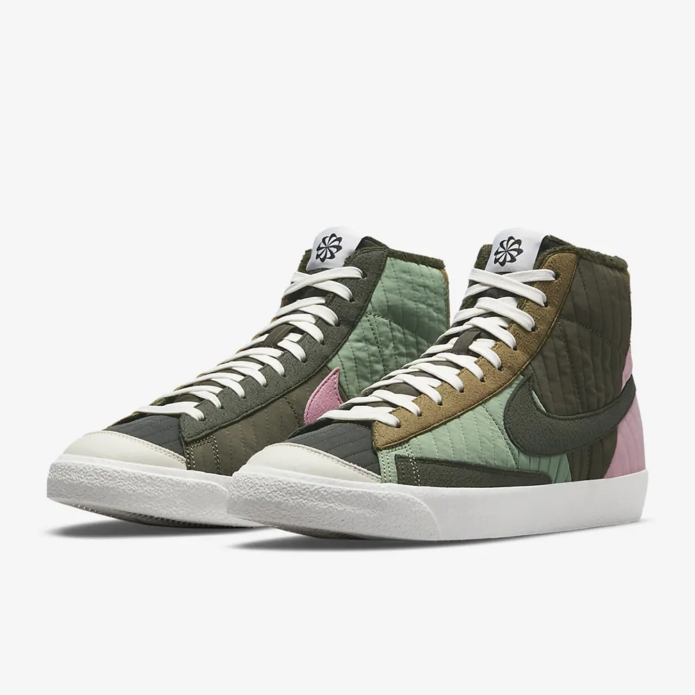 Nike Blazer MID 77 LX 男鞋 深藍色 高筒 鴛鴦 積木 拼接 休閒鞋 DQ5080-001 歷史價格詳細信息