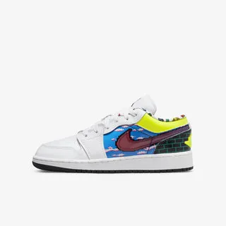Nike Air Jordan 1 Low GS 白 彩色 大童鞋 女鞋 喬丹 AJ1 【ACS】 DH5927-006 歷史價格詳細信息