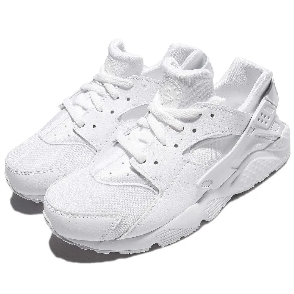 Nike 童鞋 Huarache Run GS 大童鞋 女鞋 白 粉 武士鞋 休閒鞋 襪套式 FD4632-181 歷史價格詳細信息