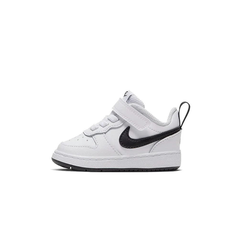 Nike 童鞋 Court Borough Low 2 TDV 小童 白 魔鬼氈 運動鞋【ACS】 BQ5453-100 歷史價格詳細信息