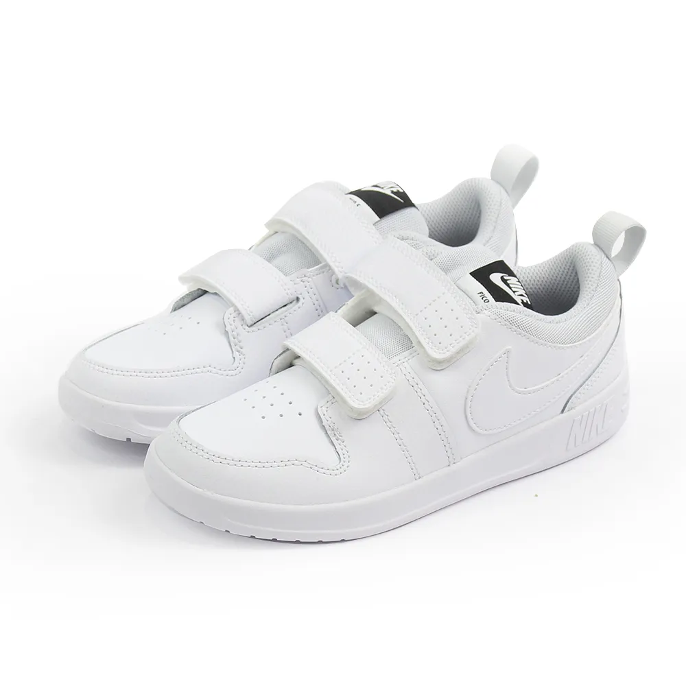 Nike 休閒鞋 Pico 5 PSV 運動 童鞋 經典款 魔鬼氈 舒適 中童 白 黑 AR4161-100 歷史價格詳細信息