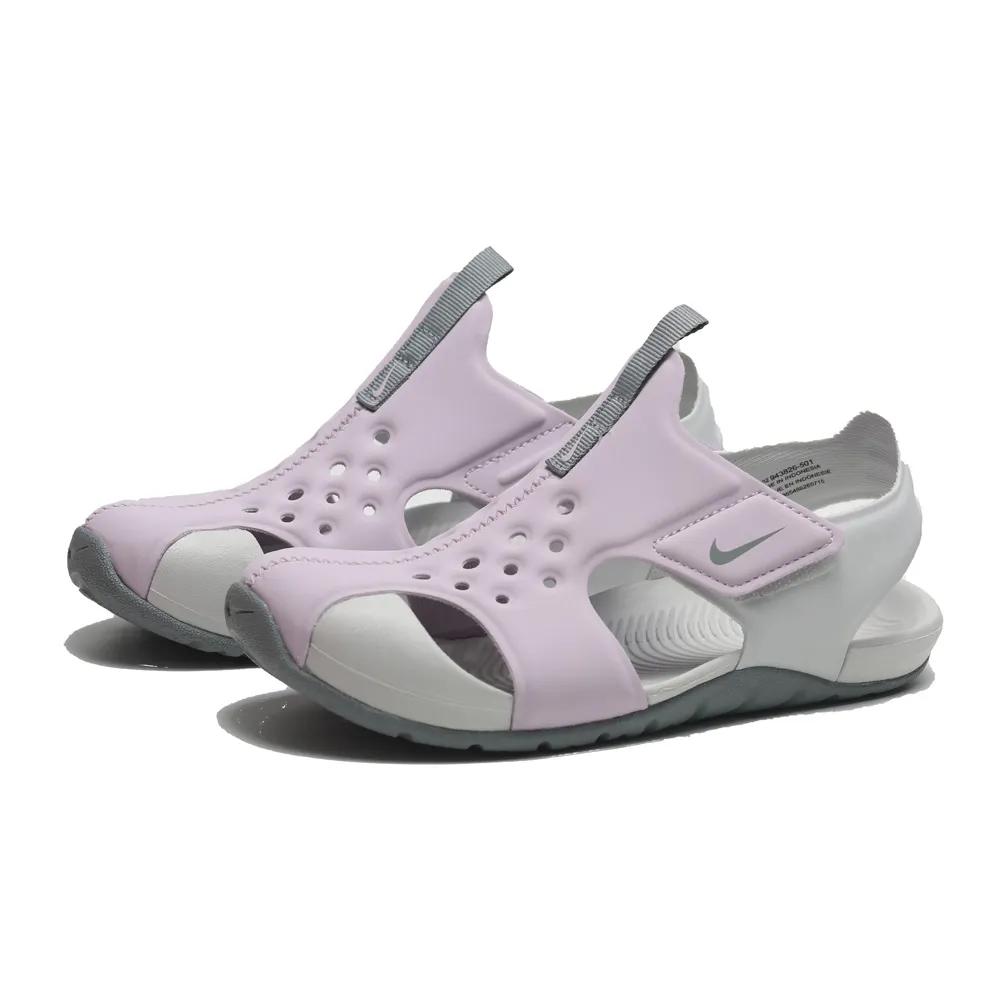 Nike Sunray Protect 2 PS [943826-603] 小童 涼鞋 運動 休閒 輕便 魔鬼氈 紅黑 歷史價格詳細信息
