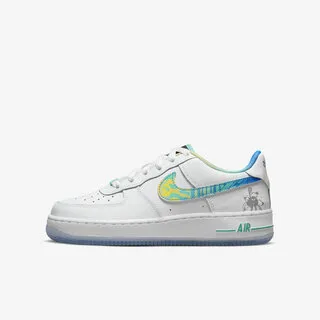 Nike Air Force 1 LV8 大童 白 AF1 休閒 皮革 運動 低筒 橡膠 休閒鞋 HF5744-146 歷史價格詳細信息