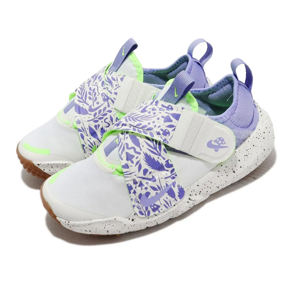 Nike 童鞋 Flex Advance SE PS 白 紫 綠 魔鬼氈 4-7歲 小朋友 ACS DQ0512-100 歷史價格詳細信息