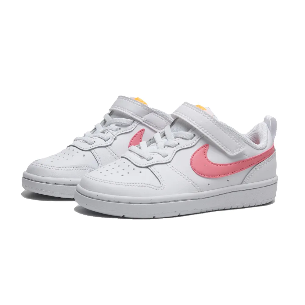Nike 童鞋 Court Borough Low 2 TDV 小童 白 魔鬼氈 運動鞋【ACS】 BQ5453-100 歷史價格詳細信息