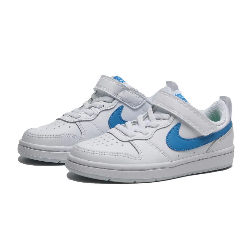 Nike 童鞋 Court Borough Low 2 TDV 小童 白 魔鬼氈 運動鞋【ACS】 BQ5453-100 歷史價格詳細信息