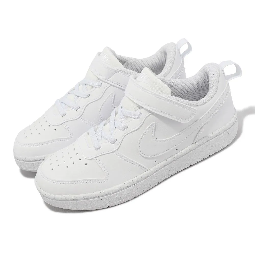 Nike 耐吉 童鞋 Court Legacy PSV 中童 小朋友 白 粉紅 橘 魔鬼氈 皮革 休閒鞋 DA5381-115 歷史價格詳細信息