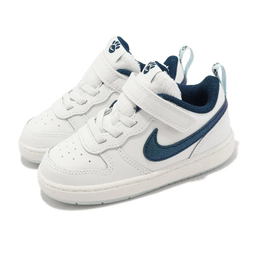 NIKE 小童 NIKE COURT BOROUGH LOW 2  休閒鞋 復古 支撐 皮革 - BQ5451119 歷史價格詳細信息